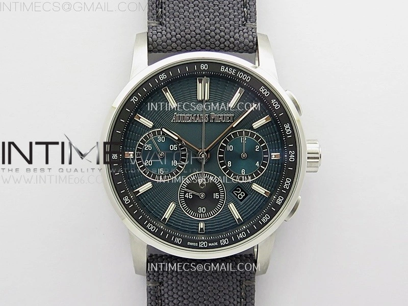 Code 11.59 Chrono 26393 SS OMF Best Edition Blue Dial on Blue Nylon Strap A4401
